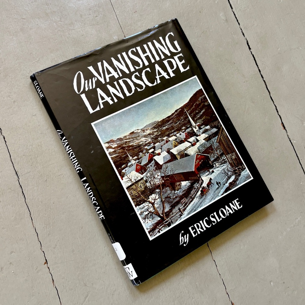 1955 Our Vanishing Landscape Architecture Churches Sheds Farmland Illustrated - Picture 2 of 15